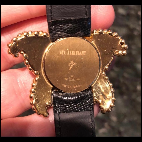 Aya Azrielant 18kt Gold Starfish Watch Designer - Picture 4 of 5
